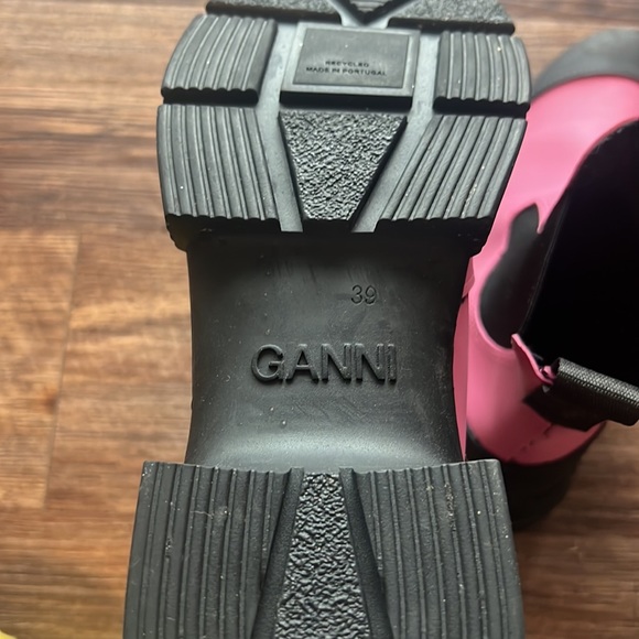 Ganni | Platform Round Toe Rubber Sole Casual Style Street Style size 39 - Picture 5 of 8